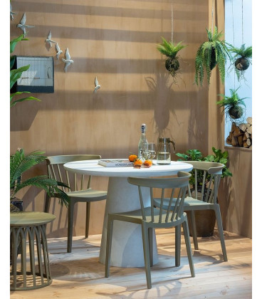 Chaise Bliss Vert Jade OutdoorWOOOD by De Eekhoorn