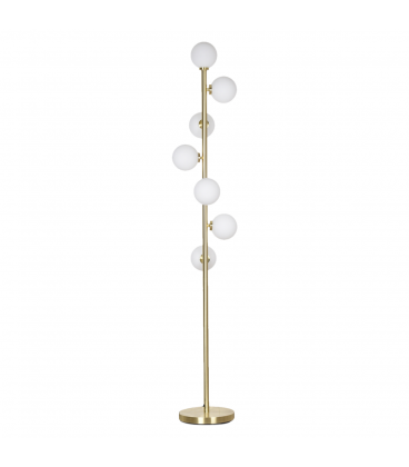 Lampadaire Edmond 180cm Doré