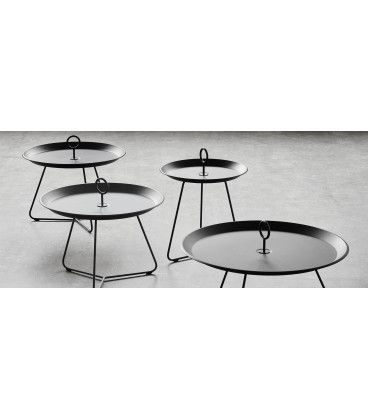 Table Basse Eyelet Ø45cm Bleu Clair Outdoor