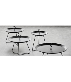 Table Basse Eyelet Ø45cm Bleu Clair Outdoor