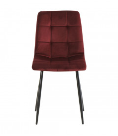 Chaise Manta Burgandy