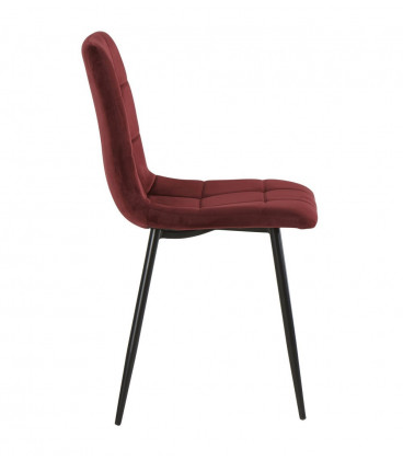 Chaise Manta Burgandy