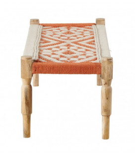 Charpoy Orange&Blanc 120/45cm 