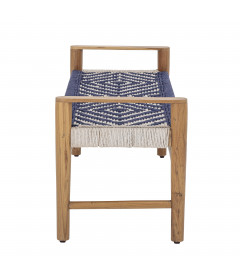 Charpoy Bleu&Blanc 116/47cm Creative Collection Charpoy Bleu&Blanc 116/47cm Creative Collection