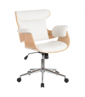 Fauteuil de Bureau Hestia Blanc