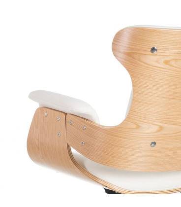 Fauteuil de Bureau Hestia Blanc