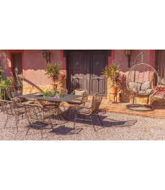 Ensemble à manger 7  Pièces Ariki Polyrotin Ensemble à manger 7  Pièces Ariki Polyrotin