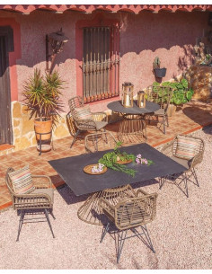 Table à manger 150cm Ariki Polyrotin 2