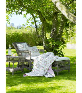Chaise longue Olivia Outdoor coussin écru inclus by Sika-Design
