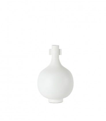 Vase bouco blanc h40cm