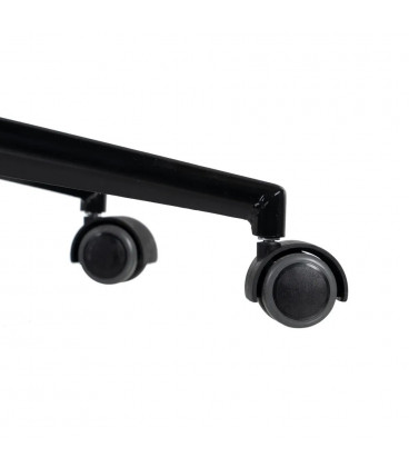 Chaise de bureau Louise velours bleu