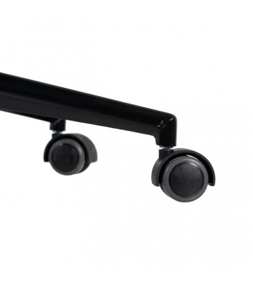 Chaise de bureau Louise velours marron