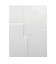 Toile en lin 3D Faille blanc L60 H80cm