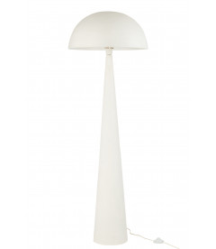 Lampe Champignon Metal Blanc Mat Lampe Champignon Metal Blanc Mat