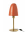 Lampe de table métal corail