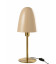 Lampe de table métal beige