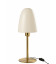 Lampe de table métal blanche