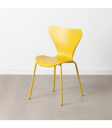 Lot de 4 Chaises Diamond Jaunes