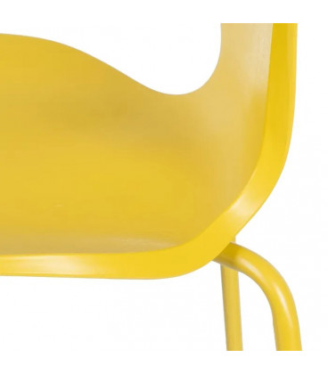 Lot de 4 Chaises Diamond Jaunes