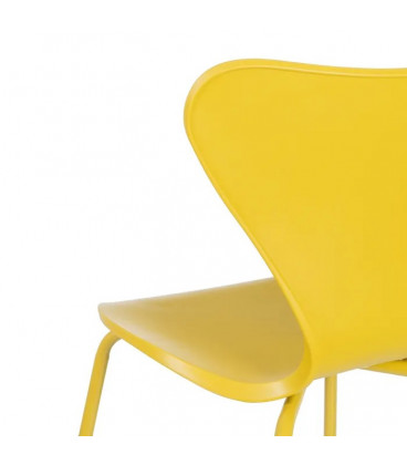 Lot de 4 Chaises Diamond Jaunes