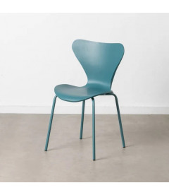 Lot de 4 Chaises Diamond bleues