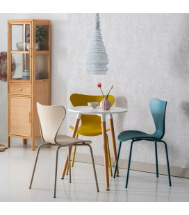 Lot de 4 Chaises Diamond bleues 2