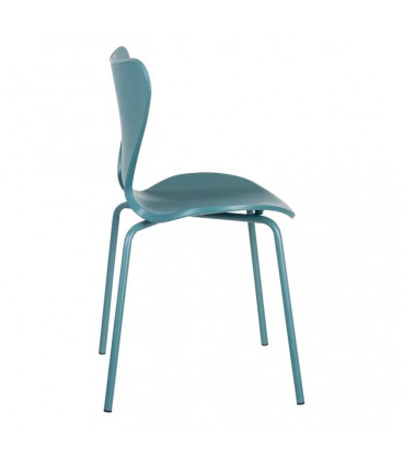 Lot de 4 Chaises Diamond bleues