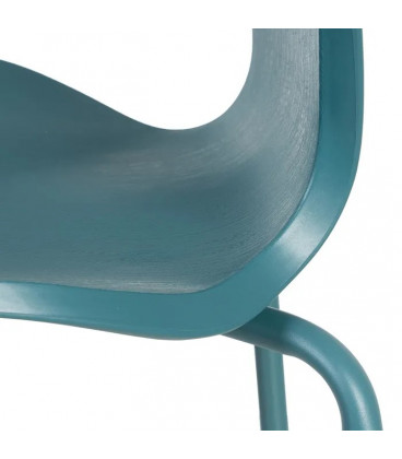 Lot de 4 Chaises Diamond bleues