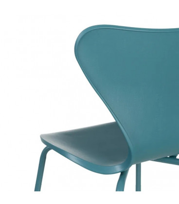 Lot de 4 Chaises Diamond bleues