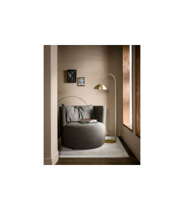 Fauteuil Explore Tissu Bouclé MarronWOOOD by De Eekhoorn