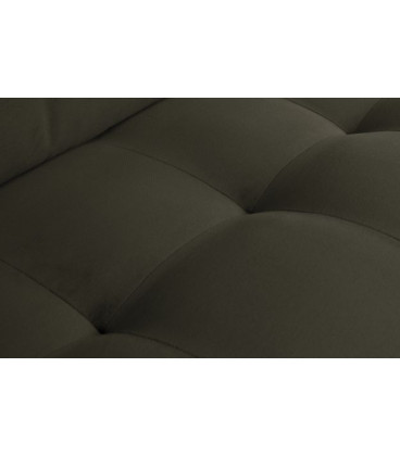 Fauteuil Rodéo Classic Velvet Vert Chasseur Foncé MatelasséWOOOD by De Eekhoorn