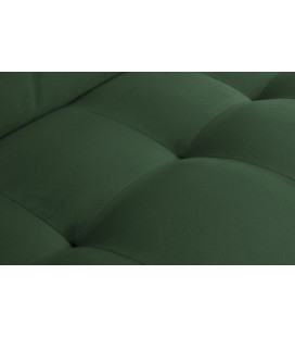 Fauteuil Rodéo Classic Velvet Vert Forêt Matelassé