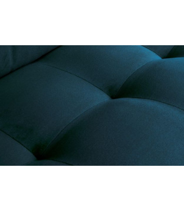 Fauteuil Rodéo Classic Velvet Bleu MatelasséWOOOD by De Eekhoorn