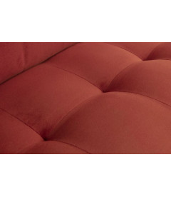 Fauteuil Rodéo Classic Velvet Chestnut MatelasséWOOOD by De Eekhoorn Fauteuil Rodéo Classic Velvet Chestnut MatelasséWOOOD by De Eekhoorn