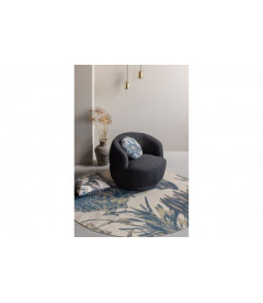 Fauteuil Woolly Anthracite