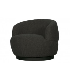 Fauteuil Woolly Anthracite