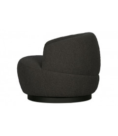 Fauteuil Woolly Anthracite