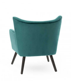 Fauteuil Wayne Velours Canard