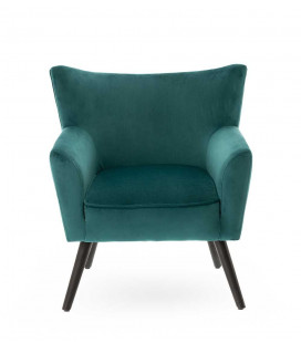 Fauteuil Wayne Velours Canard