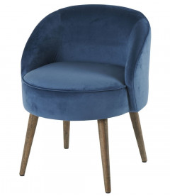 Fauteuil Honoré Bleu Nuit