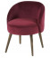 Fauteuil Honoré Bordeaux 