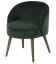 Fauteuil Honoré Vert Empire 