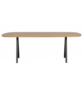Table Organique 220x100cm chêne
