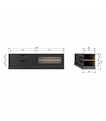 Meuble TV JamesWOOOD by De Eekhoorn