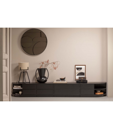 Meuble TV Finca rond droiteWOOOD by De Eekhoorn