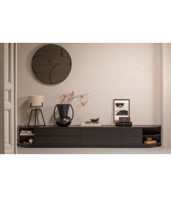 Meuble TV Finca rond droiteWOOOD by De Eekhoorn