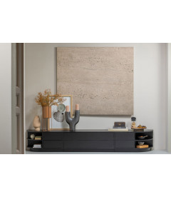 Meuble TV Finca rond droiteWOOOD by De Eekhoorn