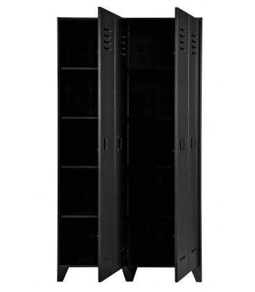 Armoire Stijn pin massif noireWOOOD by De Eekhoorn