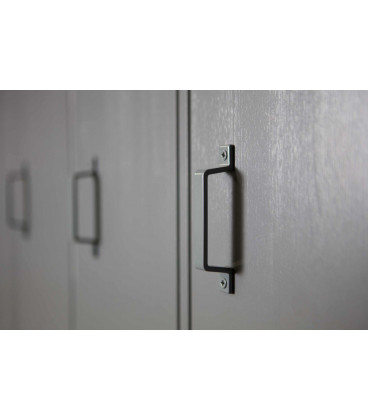 Armoire Stijn pin massif gris acierWOOOD by De Eekhoorn