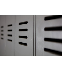 Armoire Stijn pin massif gris acierWOOOD by De Eekhoorn